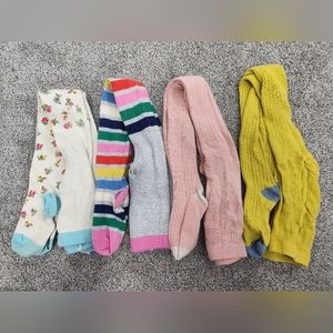 Mini Boden Cotton Tights Ribbed Tights